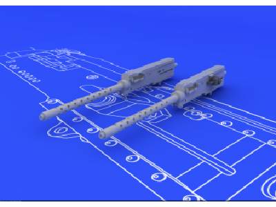 Browning M-2 guns (2pcs) 1/48 - zdjęcie 1