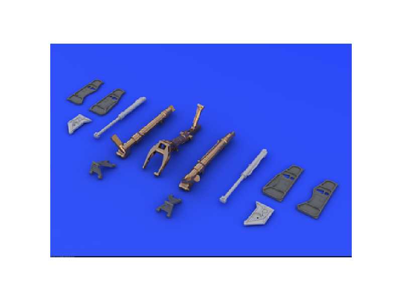 MiG-21 undercarriage legs BRONZE 1/48 - Eduard - zdjęcie 1 MiG-21 undercarriage legs BRONZE 1/48 - Eduard - zdjęcie 1