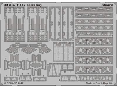 F-117 bomb bay 1/32 - Trumpeter - zdjęcie 1