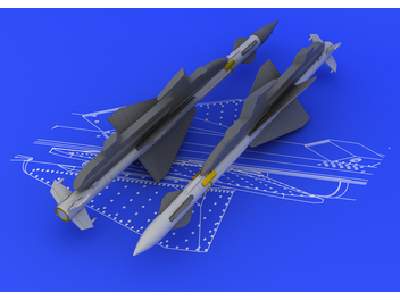 R-23R / AA-7 Apex (2pcs) 1/48 - zdjęcie 1