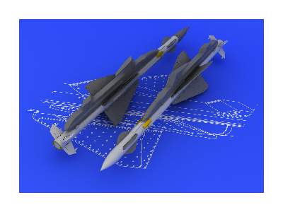 R-23R / AA-7 Apex (2pcs) 1/48 - zdjęcie 3