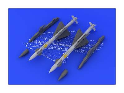 R-23R / AA-7 Apex (2pcs) 1/48 - zdjęcie 6