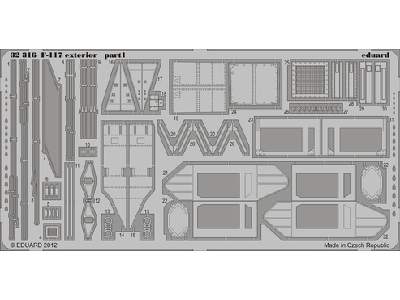 F-117 exterior 1/32 - Trumpeter - zdjęcie 1