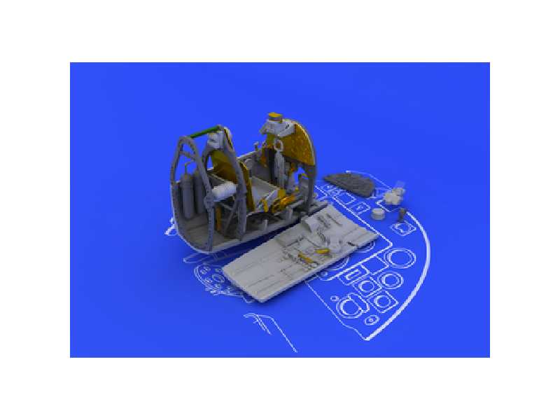 Spitfire Mk. IX cockpit 1/48 - Eduard - zdjęcie 1 Spitfire Mk. IX cockpit 1/48 - Eduard - zdjęcie 1
