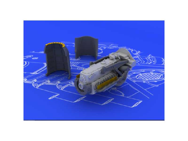 DB 601A/ N for Bf 110C/ D/E 1/72 - Eduard - zdjęcie 1 DB 601A/ N for Bf 110C/ D/E 1/72 - Eduard - zdjęcie 1