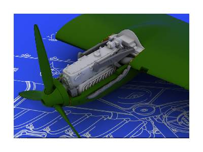 DB 601A/ N for Bf 110C/ D/E 1/72 - Eduard - zdjęcie 5