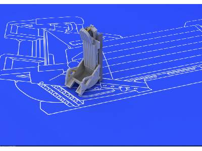 MiG-15 ejection seat 1/72 - Eduard - zdjęcie 2