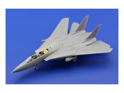 F-14A exterior 1/72 - Hobby Boss - zdjęcie 2