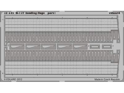 B-17F landing flaps 1/72 - Revell - zdjęcie 1