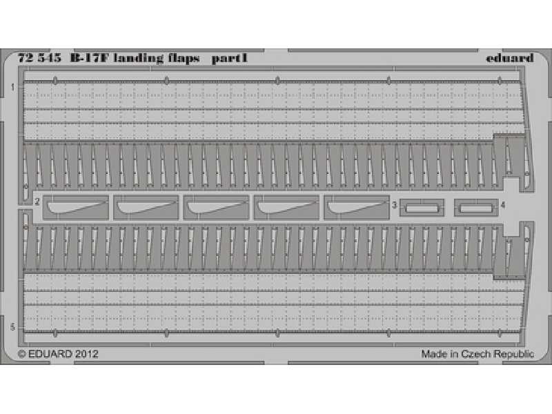 B-17F landing flaps 1/72 - Revell - zdjęcie 1