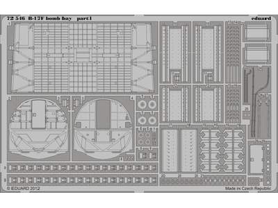 B-17F bomb bay 1/72 - Revell - zdjęcie 1