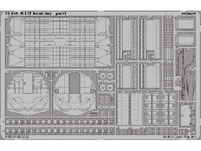 B-17F bomb bay 1/72 - Revell - zdjęcie 2