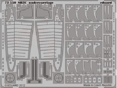 SB2C undercarriage 1/72 - Cyber Hobby - zdjęcie 1