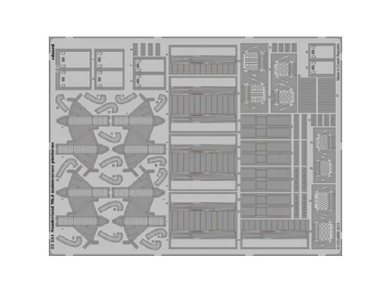 Sunderland Mk. I maintenance platforms 1/72 - Italeri - zdjęcie 1 Sunderland Mk. I maintenance platforms 1/72 - Italeri - zdjęcie 1