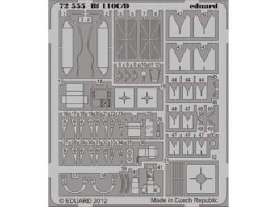 Bf 110C/ D 1/72 - Eduard - zdjęcie 1