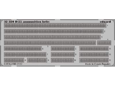 B-25 ammunition belts 1/32 - Hk Models - zdjęcie 1