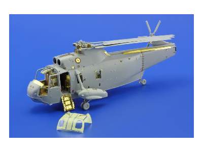 Sea King AEW.2 exterior 1/72 - Cyber Hobby - zdjęcie 3