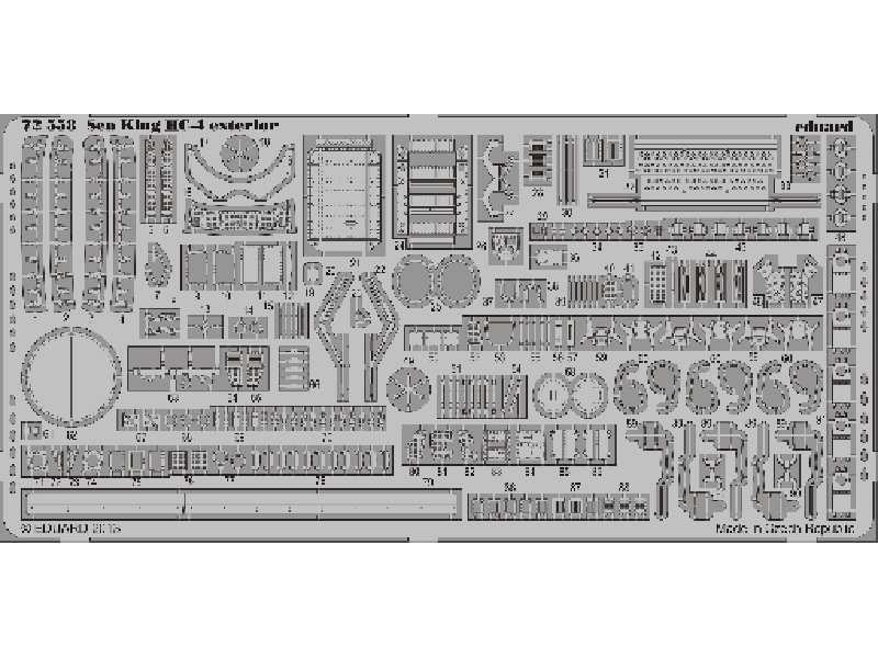 Sea King HC-4 exterior 1/72 - Cyber Hobby - zdjęcie 1