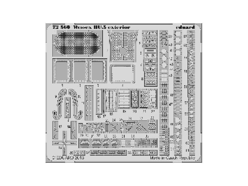 Wessex HU.5 exterior 1/72 - Italeri - zdjęcie 1 Wessex HU.5 exterior 1/72 - Italeri - zdjęcie 1