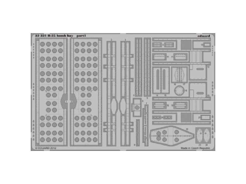 B-25 bomb bay 1/32 - Hk Models - zdjęcie 1 B-25 bomb bay 1/32 - Hk Models - zdjęcie 1