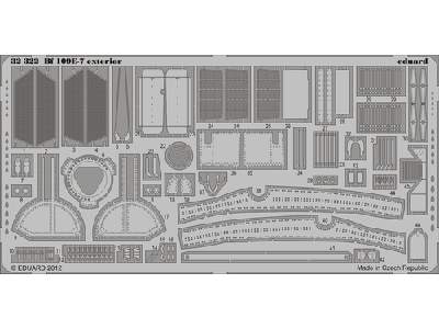 Bf 109E-7 exterior 1/32 - Trumpeter - zdjęcie 1