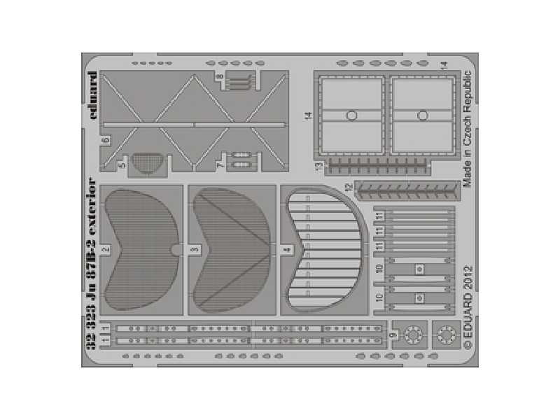 Ju 87B-2 exterior 1/32 - Trumpeter - zdjęcie 1