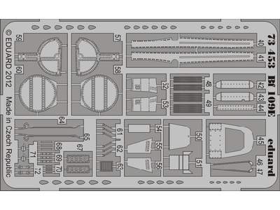 Bf 109E S. A. 1/72 - Airfix - zdjęcie 1