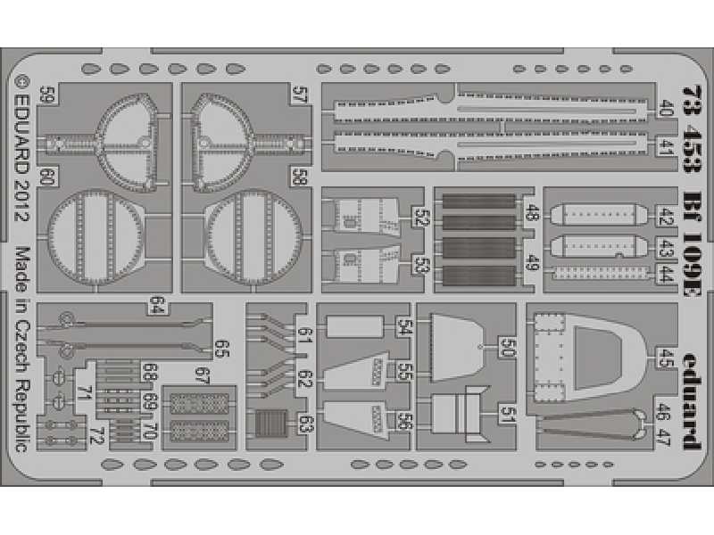 Bf 109E S. A. 1/72 - Airfix - zdjęcie 1