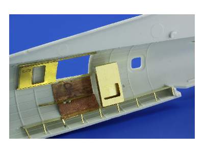 B-17F rear interior 1/72 - Revell - zdjęcie 3