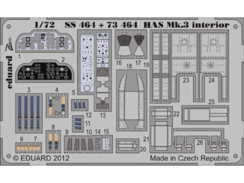 Wessex HAS Mk.3 S. A. 1/72 - Italeri - zdjęcie 1