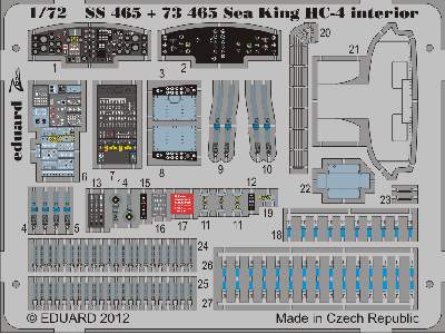 Sea King HC-4 S. A. 1/72 - Italeri - zdjęcie 2