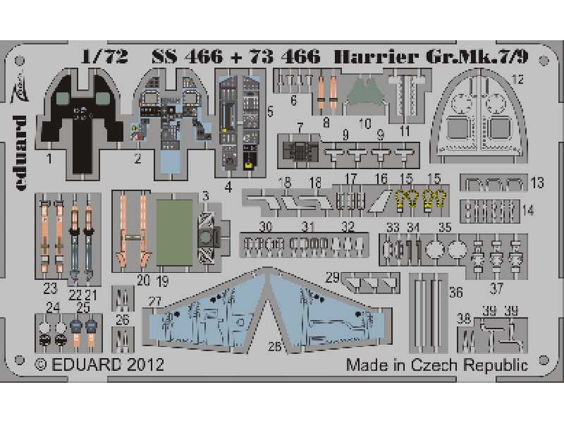 Harrier Gr. Mk.7/9 S. A. 1/72 - Revell - zdjęcie 1 Harrier Gr. Mk.7/9 S. A. 1/72 - Revell - zdjęcie 1
