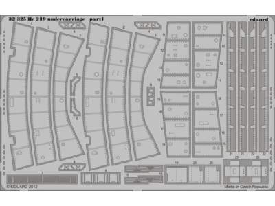 He 219 undercarriage 1/32 - Revell - zdjęcie 1