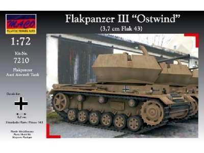 Flakpanzer III Ostwind 3.8cm Flak 43 - zdjęcie 1