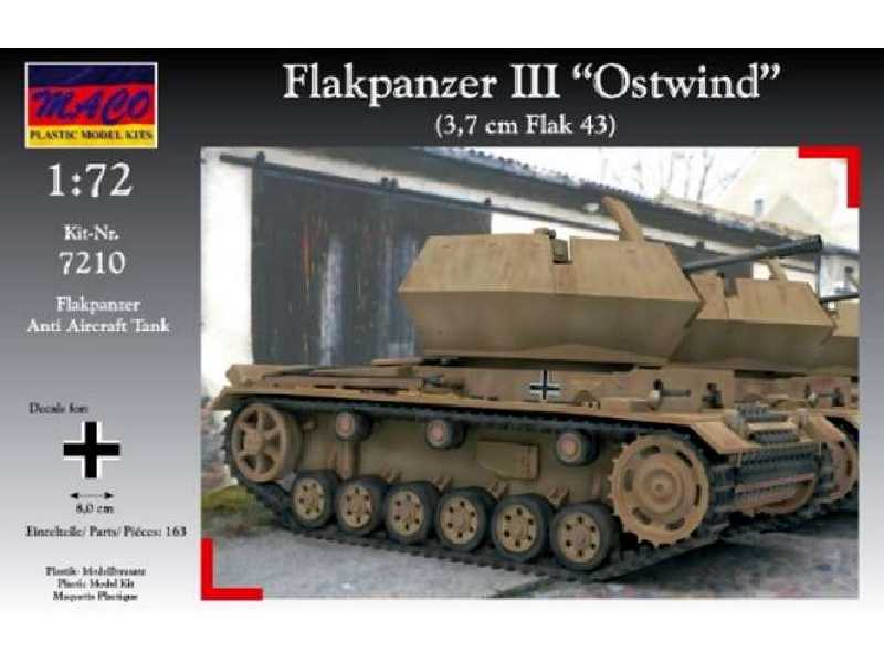 Flakpanzer III Ostwind 3.8cm Flak 43 - zdjęcie 1 Flakpanzer III Ostwind 3.8cm Flak 43 - zdjęcie 1