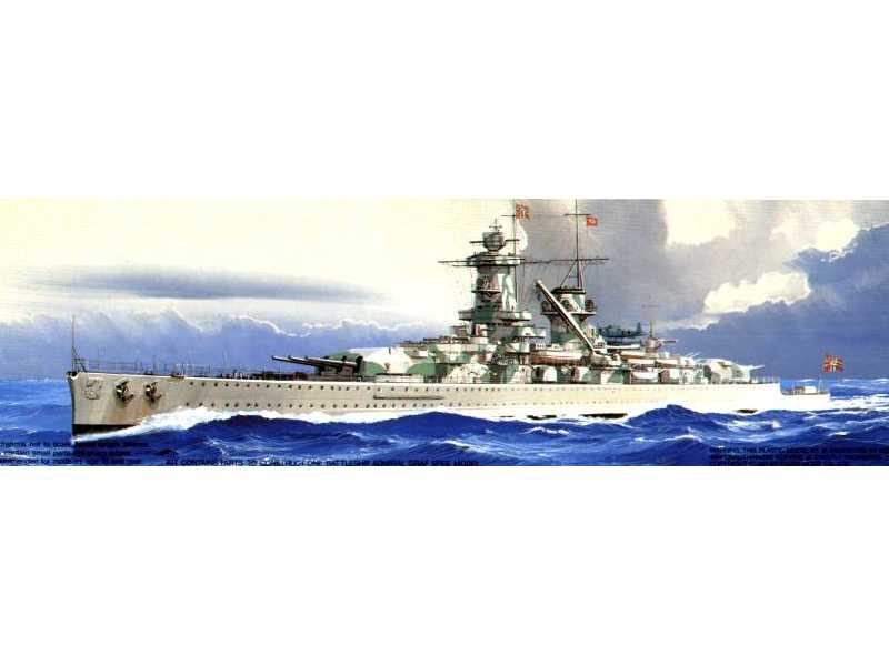 Niemiecki pancernik kieszonkowy ADMIRAL GRAF SPEE - zdjęcie 1 Niemiecki pancernik kieszonkowy ADMIRAL GRAF SPEE - zdjęcie 1