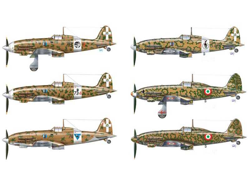 MC.202/MC.205 Italian ACES - 2 modele - zdjęcie 1 MC.202/MC.205 Italian ACES - 2 modele - zdjęcie 1