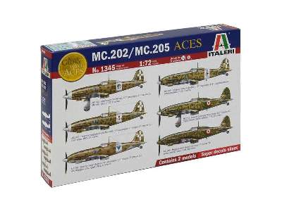 MC.202/MC.205 Italian ACES - 2 modele - zdjęcie 2