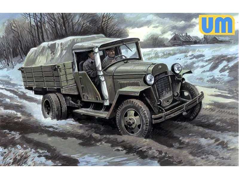 GAZ-MM-W - radziecka ciężarówka - zdjęcie 1 GAZ-MM-W - radziecka ciężarówka - zdjęcie 1