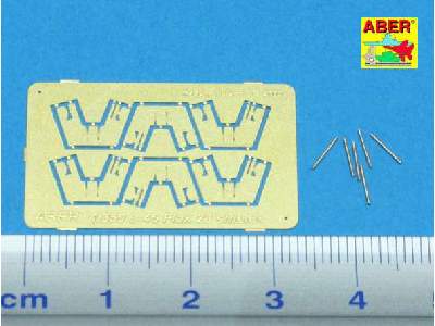 Zestaw 6 luf do artylerii p/lot 4 cm Flak 28 z osłonami  - zdjęcie 1