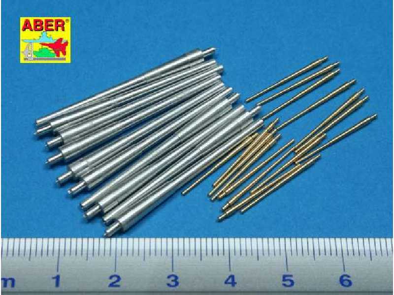 Zestaw luf 356mm x 10; 133mm x 16 do Prince of Wales - zdjęcie 1 Zestaw luf 356mm x 10; 133mm x 16 do Prince of Wales - zdjęcie 1