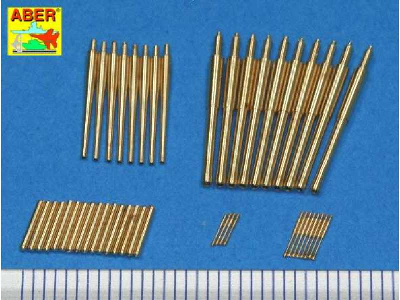 Zestaw luf 203mm, 127mm, 25mm, 13mm do Mogami - zdjęcie 1 Zestaw luf 203mm, 127mm, 25mm, 13mm do Mogami - zdjęcie 1