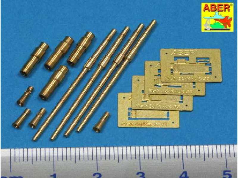 Zestaw 4 luf 2cm L/65 do niemieckiego działka Flakvierling 38 - zdjęcie 1 Zestaw 4 luf 2cm L/65 do niemieckiego działka Flakvierling 38 - zdjęcie 1