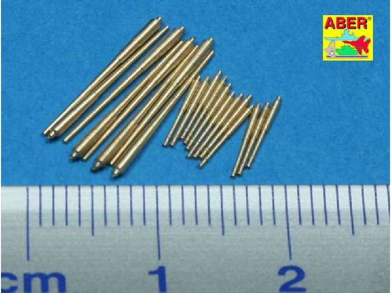 Zestaw luf do krążowników klasy Prinz Eugen 203mm, 105mm - zdjęcie 1 Zestaw luf do krążowników klasy Prinz Eugen 203mm, 105mm - zdjęcie 1