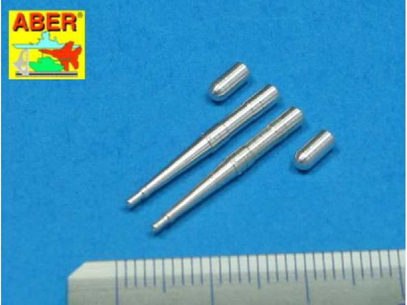 Zestaw 2 Luf do 20mm automatycznych działek Hispano do Spitfire - zdjęcie 1 Zestaw 2 Luf do 20mm automatycznych działek Hispano do Spitfire - zdjęcie 1