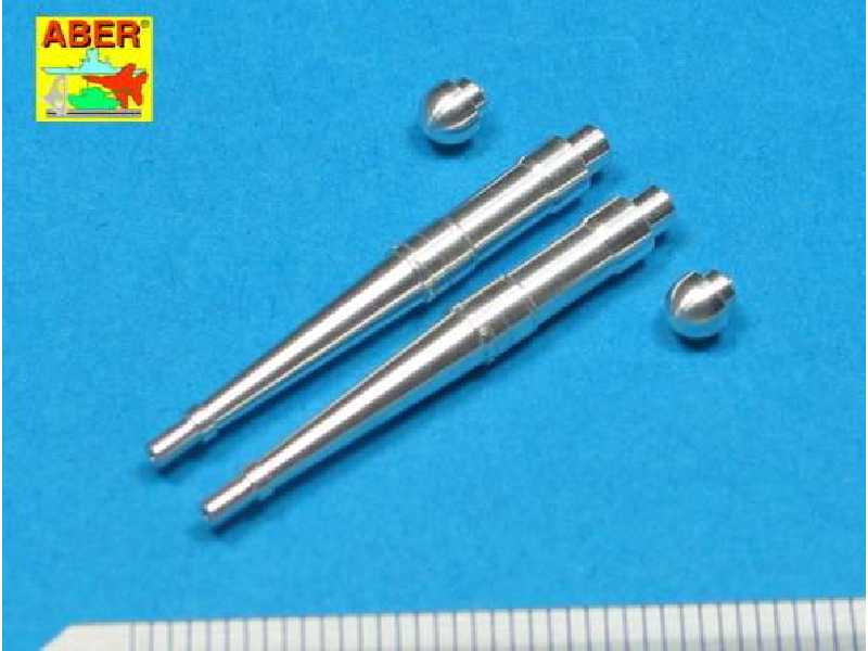 Zestaw 2 Luf do 20mm działek Hispano do myśliwca Spitfire - zdjęcie 1 Zestaw 2 Luf do 20mm działek Hispano do myśliwca Spitfire - zdjęcie 1