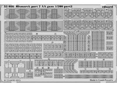 Bismarck part 7 - AA guns 1/200 - Trumpeter - zdjęcie 3