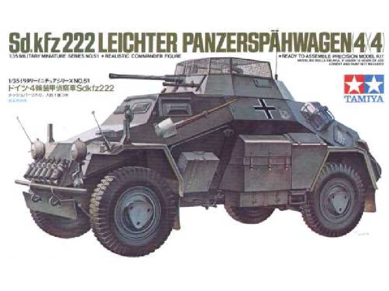 Sd.kfz 222 Leichter Panzerspahw. - zdjęcie 1 Sd.kfz 222 Leichter Panzerspahw. - zdjęcie 1