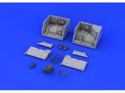 MiG-23 M/ MF main wheel bay 1/48 - Trumpeter - zdjęcie 5