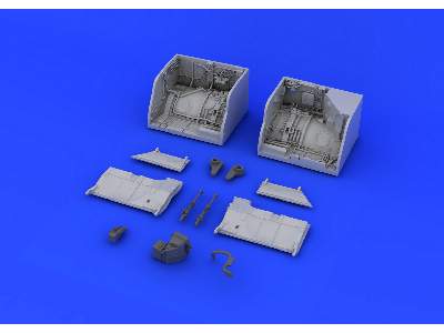 MiG-23 M/ MF main wheel bay 1/48 - Trumpeter - zdjęcie 9